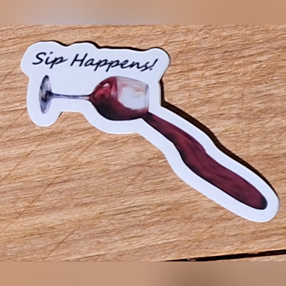 Water bottle stickers 4pk, use for togo coffee cups, laptops, & phones.